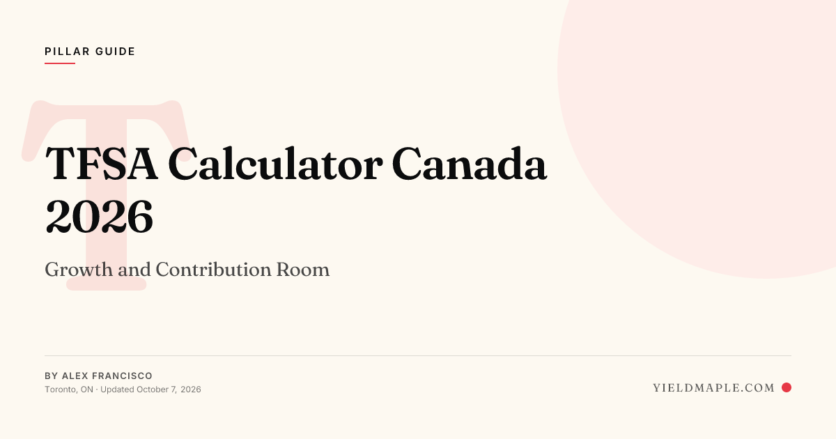 TFSA Calculator 2026: How Much Will Your TFSA Be Worth? | YieldMaple